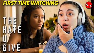 My FIRST time watching THE HATE U GIVE 2018 and Im a MESS [upl. by Hayton]