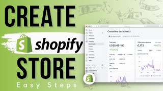 How to Create Shopify Store  Easy Guide for Beginners to Set up Shopify store [upl. by Gowrie]