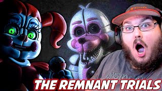 The Remnant Trials VHS Animation By jgems SFM FNAF REACTION [upl. by Eciruam]