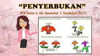 Perkembangbiakan Tumbuhan Generatif  Penyerbukan  IPA Kelas 6 SD  Tema 1  Bagian 2 [upl. by Roach]