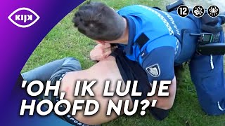 Flinke AGRESSIE tegen HANDHAVERS en hun cameramensen  Overtreders  KIJK Aflevering S6A2 [upl. by Auof]