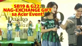 SB19 amp G22 MOST REQUESTED ACER EVENT in a MALL [upl. by Odracir]