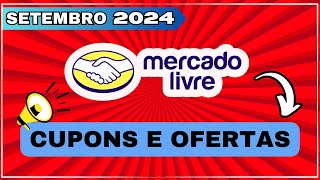 ATUALIZADO Cupom Mercado Livre AGOSTO 2024  Cupom Mercado Livre Primeira Compra  CUPOM VÁLIDO [upl. by Yumuk]