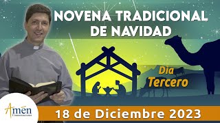 Novena Navidad l Dia 3 l Novena Aguinaldos l Padre Carlos Yepes l 2023 [upl. by Gurias]