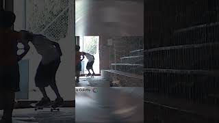 Flavio Coletta Tailslide gap out arquivosimas canaldeskate skateboardingtrick street [upl. by Rotow911]