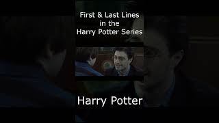 Harry Potter  First amp Last Lines shorts [upl. by Llennyl]