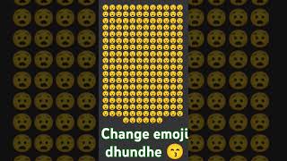 emoji findtheoddemojichallange brainteasers emojichallenge mindyourlogical logicalriddles [upl. by Olodort]