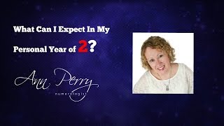 Numerology  What Can I Expect In My Personal Year Of 2 [upl. by Soloman]