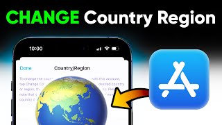 How to Change Region in App Store Change App Store Country on iPhone 15 Plus [upl. by Llorrad547]