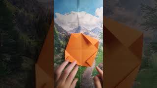 Comment faire un frisbee en papier origami paper diy tutorial viral trending artedward [upl. by Nidnarb]