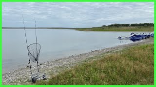 Exploring Choke Canyons Bank For Catfish [upl. by Jim414]