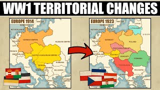 Territorial Changes After WW1 [upl. by Clere687]