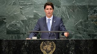 FULL SPEECH Trudeau addresses UN General Assembly [upl. by Tesler]