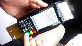 Paiement par carte CIB BNP sur un TPE MOBILE BDL client Guiddinidz [upl. by Yoral]