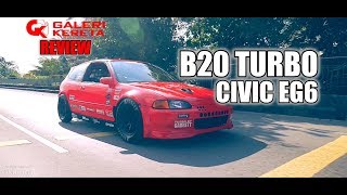 Civic EG6 B20 Turbo 760HP by Pro Street KB [upl. by Arikihs514]