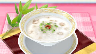 쿠킹마마 요리해 보아요 93 중국식 죽  Chinese Congee [upl. by Llevert]