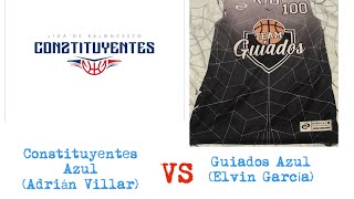 3er Juego 101124 Constituyentes Azul vs Guiados Azul [upl. by Coltun458]