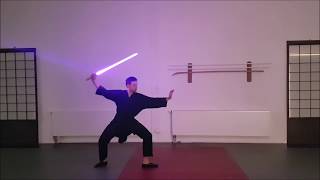 Lightsaber Form III Soresu  Basics [upl. by Buffy]