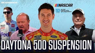 NASCAR Playoff Changes  Logano Says Drivers Threatened With Daytona 500 Suspension  Long Beach [upl. by Eineg]