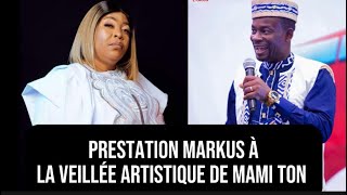 Prestation Markus à la veillée artistique de Mami Ton  Mitoumba Ebenezer Kepombia a … [upl. by Kcyred958]