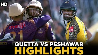 Highlights  Exhibition Match  Quetta Gladiators vs Peshawar Zalmi  HBL PSL  MI2A [upl. by Philcox]