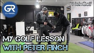 MY GOLF LESSON WITH PETER FINCH [upl. by Gneh618]