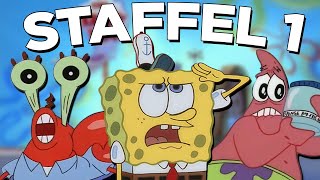 Die meisterhafte ERSTE STAFFEL von Spongebob Schwammkopf [upl. by Ecal147]