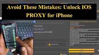 Youre Doing It Wrong All IOS PROXY IPhone Open Menu FMI Off Unlock Tool [upl. by Sadirah]