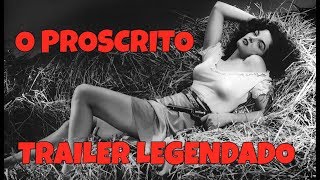 O PROSCRITO THE OUTLAW 1943  TRAILER DE CINEMA LEGENDADO [upl. by Sorrows]