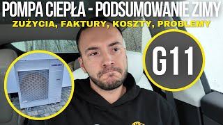 Pompa ciepła SAMSUNG  taryfa G11  koszty faktury  PÓJDĘ Z TORBAMI [upl. by Kcinomod689]