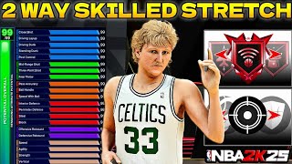 2 Way Skilled Stretch Build DOMINATES NBA 2k25 [upl. by Netsirc]