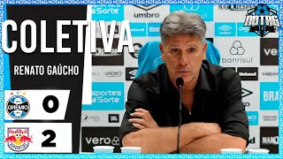 AO VIVO COLETIVA RENATO GAÚCHO  PÓS JOGO  Grêmio 0 x 2 RB Bragantino  Brasileirão 2024 [upl. by Herv]