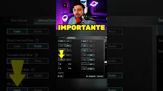 Activa este AJUSTE de PUBG MOBILE Parte 1  Tips y trucos 😨 shorts pubgmobile pubg bgmi [upl. by Sayette]