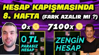 HESAP KAPIÅMASINDA 8 HAFTA ğŸ”¥ O TL HESAP ZENGÄ°N HESAPLA FARKI AZALTABÄ°LECEK MÄ°  99 LUK OYUNCULAR ğŸš€ [upl. by Niroc924]