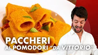 Paccheri al Pomodoro da Da Vittorio Un Viaggio di Gusto [upl. by Araccat]