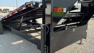 MAXXD T8X Power Tilt Gooseneck Equipment Trailer [upl. by Boyd]