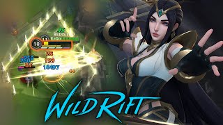 SENTINEL IRELIA GAMEPLAY  NEW SKIN Build amp Runes  Wild Rift [upl. by Initirb]