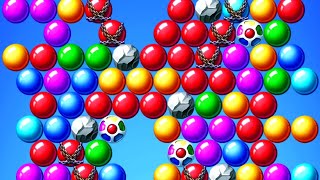 Bubble shooter game🎮 part214 bubble shooting [upl. by Colt]