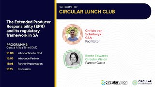 Circular Lunch Club  Extended Producer Responsibility [upl. by Benson]