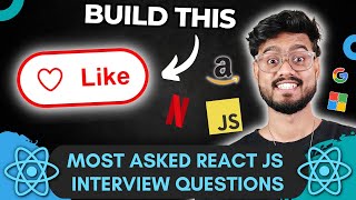 React JS Interview Questions  Like Button  GreatFrontEnd   Frontend Coding Interview Experience [upl. by Bultman825]