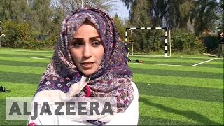 Palestinian women bring baseball to Gaza [upl. by Idnak684]