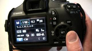 Using the Canon EOS 1100D  Rebel T3 DSLR  Media Technician Steve Pidd [upl. by Noir529]