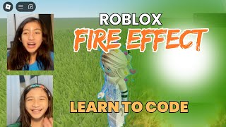 Roblox Studio Coding How to Spawn Fire 🔥 [upl. by Eillehs975]