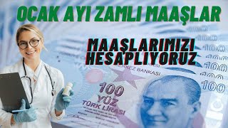 OCAK AYI ZAMLI MAAŞLAR 2024 MAAŞIMIZI HESAPLIYORUM [upl. by Adnawahs]