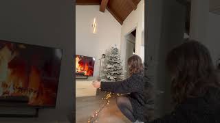 Facciamo insieme il mio primo albero di Natale nel mio monolocale 🎄⭐️⛸️🧤 vlogmas2023 [upl. by Jary]