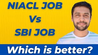 NIACL Assistant Vs SBI Clerk  5 Day Week Work Life Balance Salary Posting etc Banker Couple [upl. by Anile]