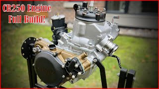 HONDA Cr250 ULTIMATE ENGINE BUILD [upl. by Ninon]