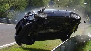 Nordschleife 2014 Big Crash amp Fail Compilation Nürburgring Touristenfahrten VLN 24H Rallye [upl. by Ycnaffit]