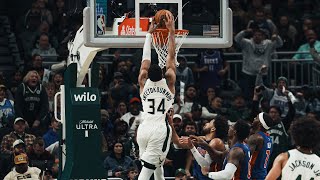 Highlights Giannis Antetokounmpo Scores 59 Points vs Pistons  111324 [upl. by Fesuy]