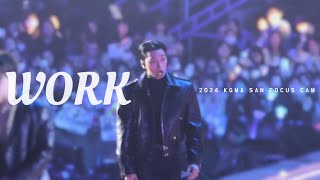 241117 에이티즈 WORK 최산 직캠 ATEEZ SAN FOCUS CAM 4K 2024KGMA [upl. by Gosnell733]